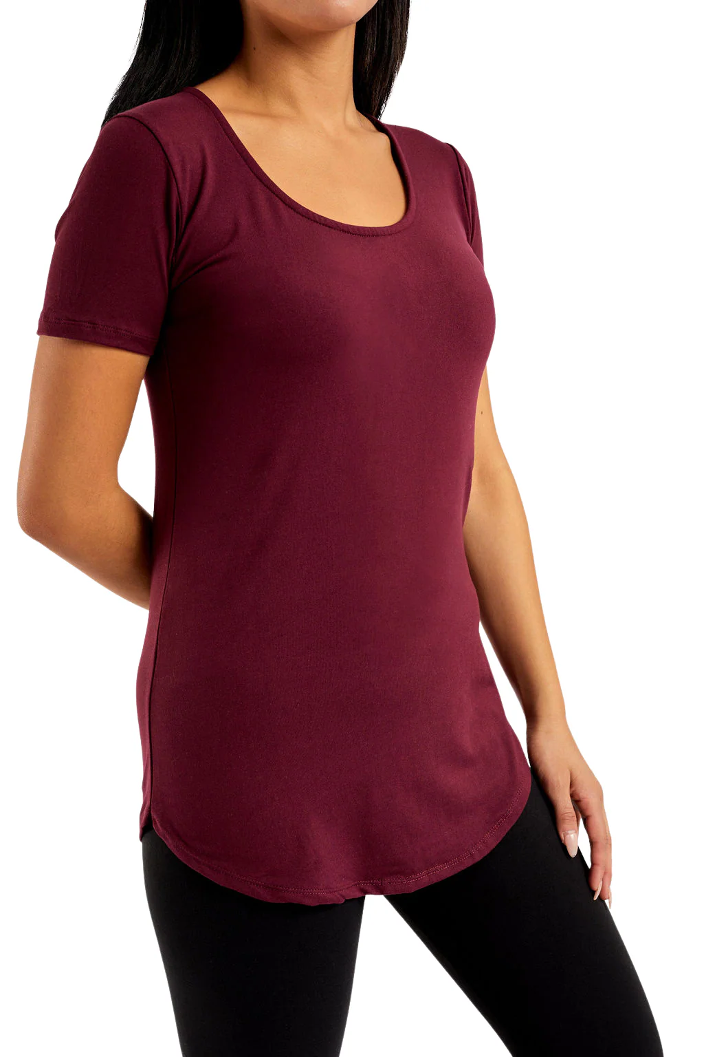 Short Sleeve Tunic Tops Available in L